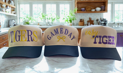 Go Tigers Go | Team Embroidered Hat