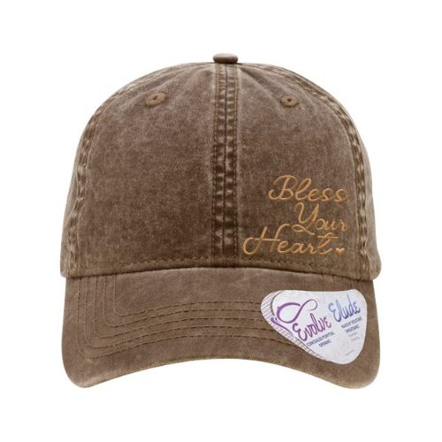 Bless Your Heart Embroidered Hat – Infinity Her Ponytail Cap