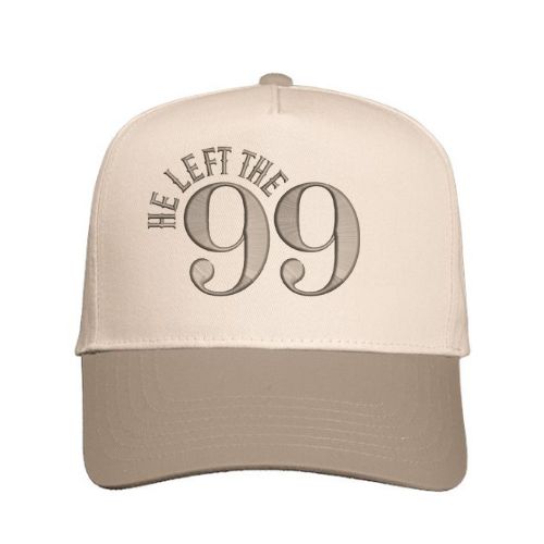 He Left The 99 Hat | Puff Embroidered Hat