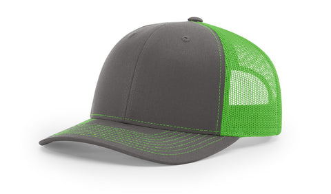 Charcoal / Neon Green
