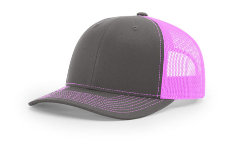 Charcoal / Neon Pink