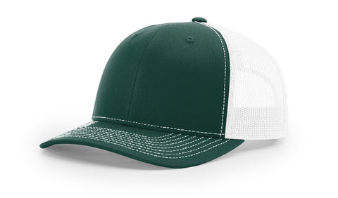 Dark Green / White