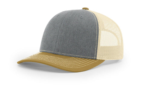 Heather Grey / Birch / Amber Gold