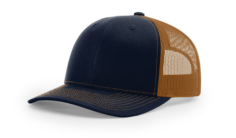 Navy / Caramel