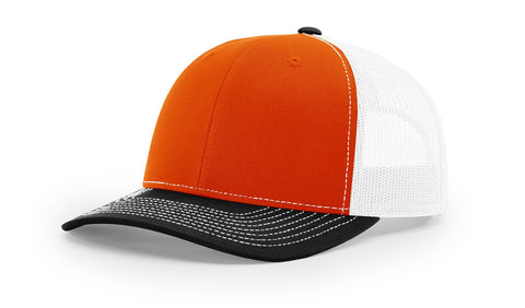 Orange / White / Black