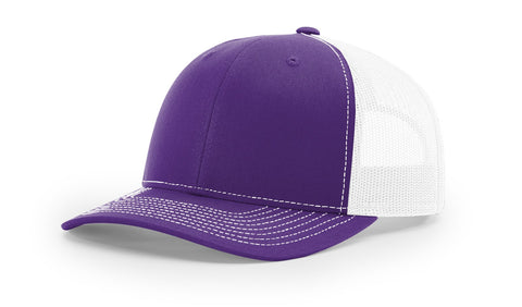 Purple / White