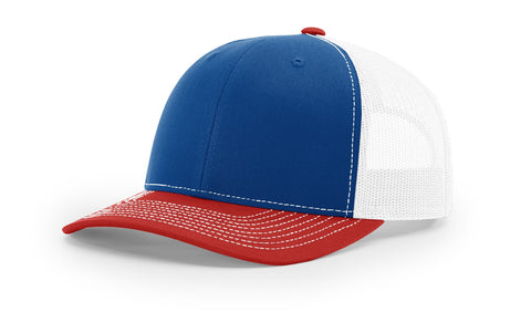 Royal / White / Red