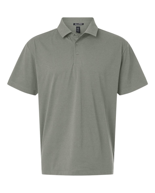 Custom Embroidery - AllPro 41SP0 Men's Pro-Flex Sorona Polo