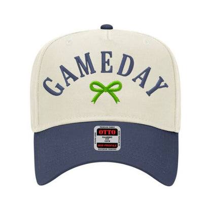 The Gameday Bow Hat | Custom Embroidered Cap for Sports Fans